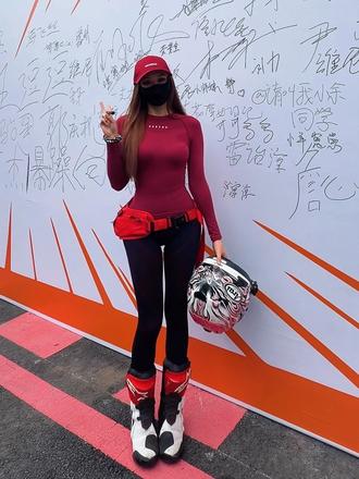 看来全场只有我最红了❤️❤️‍🔥
