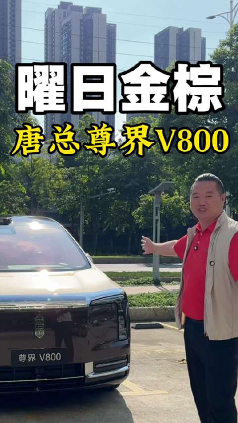 曜日金棕唐总的尊界V800真实反馈#尊界V800 #尊界V800曜日金棕 #尊界V800黑武士隔热膜