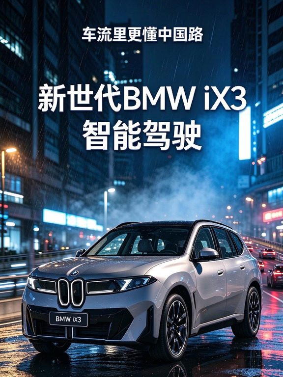 专治加塞闪身步新世代BMW iX3智驾真不烧心
