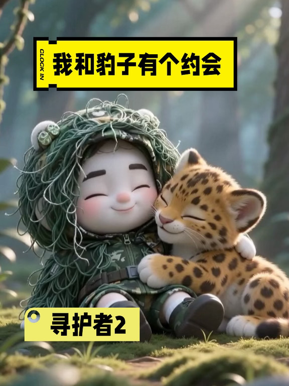 酷盖和小豹子的约会，看见豹之地，期待呦～
