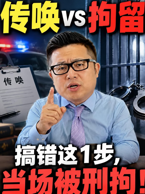 被公安传唤会坐牢吗？传唤和拘留的核心区别
