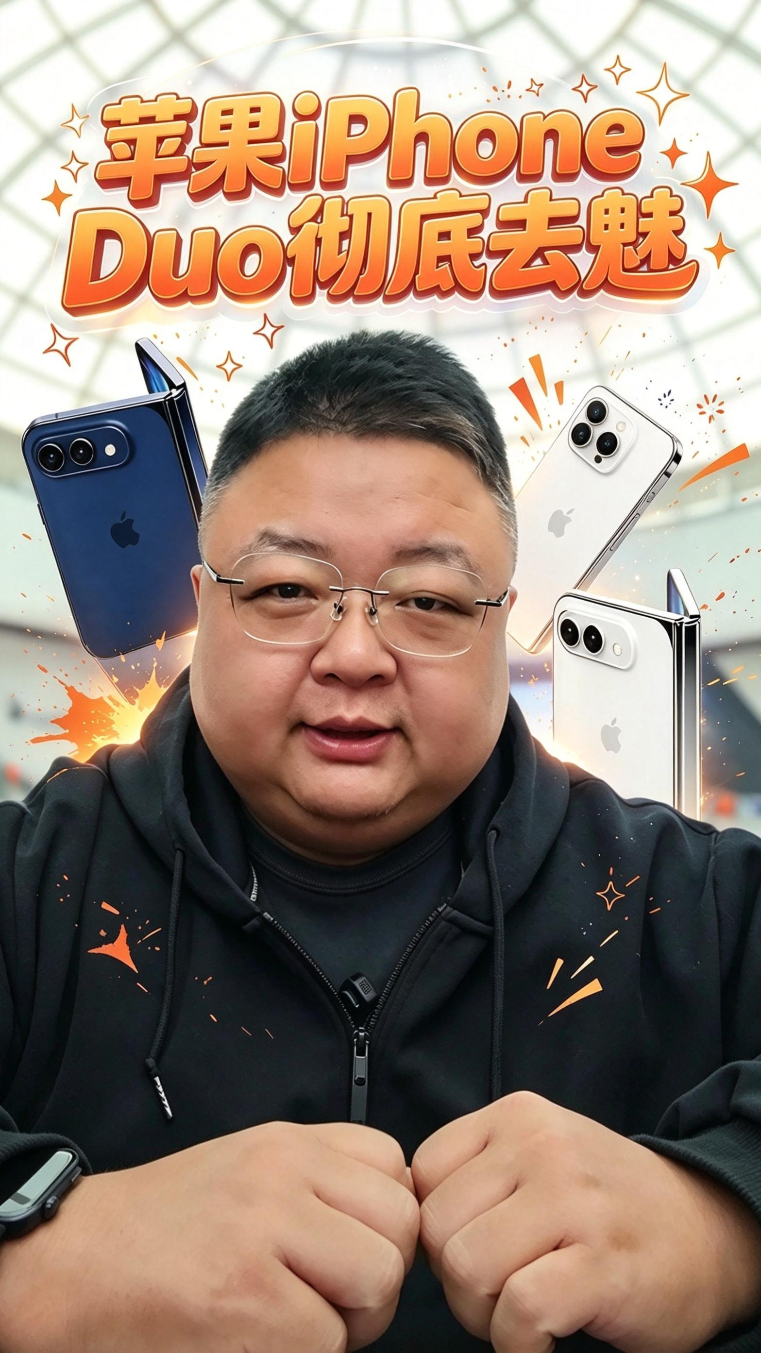 苹果iPhone Duo彻底去魅，三年就做出这个？