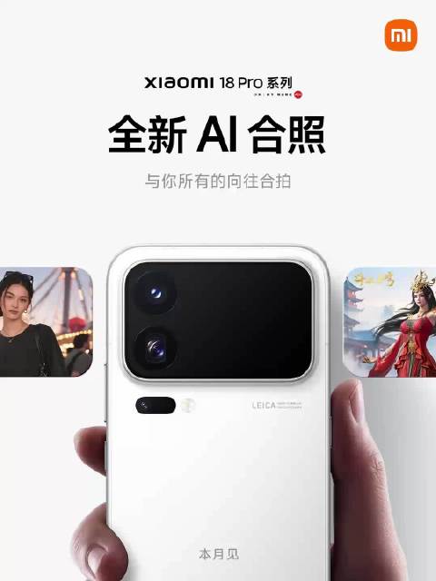在这一屏，与你所有的向往同框 全新百变背屏，解锁「AI 合照」 让你与爱豆、萌宠、二次元IP，一键合