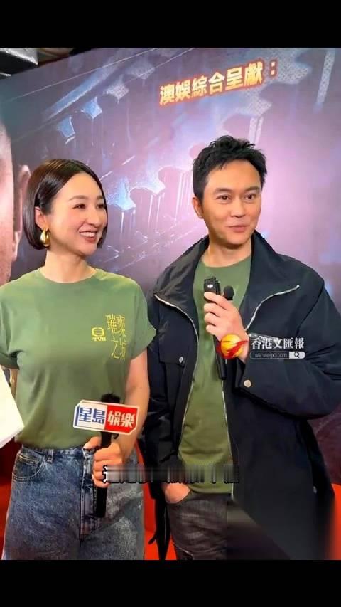 高海宁和张智霖同框跑宣传，一开口就说了句大实话：拍《璀璨之城》那会儿，精神上的折磨远比身体劳累更难熬