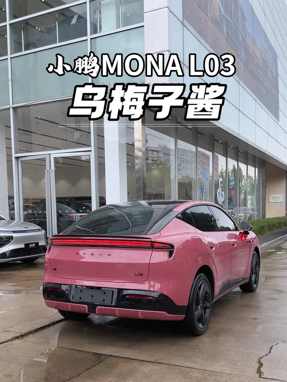🩷一眼沦陷｜小鹏MONA L03乌梅子酱