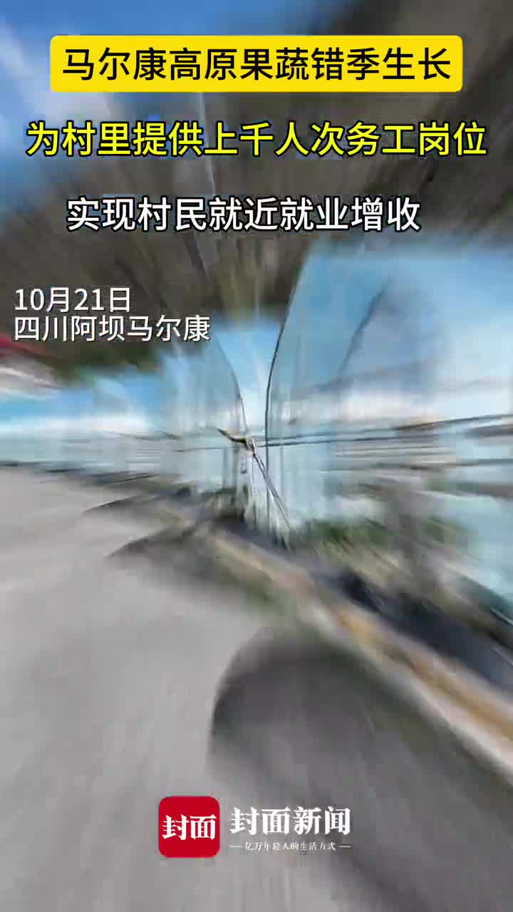 马尔康的有机“沃土” 高原果蔬“甜”出乡村振兴新路子