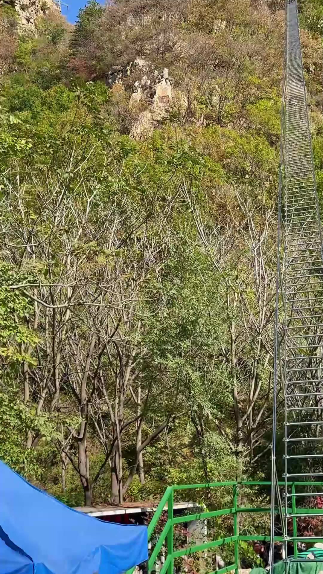 觉得本溪大峡谷爬山太累？景区NPC推荐近道，这种近道得少走！
