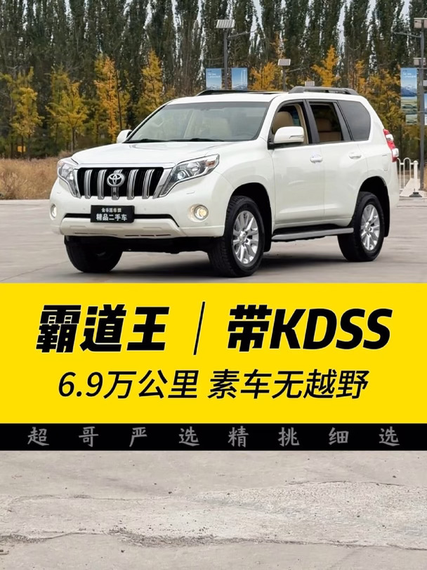 15 年中规霸道王｜带 KDSS 的顶配 KDSS + 底盘升降 + 蠕行 + 双锁 + 全时四驱 