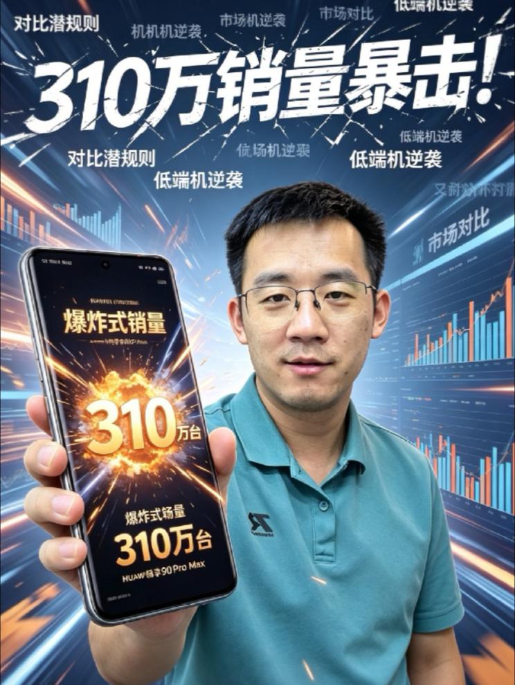 听说销冠销量310万台，被拿去做对比？