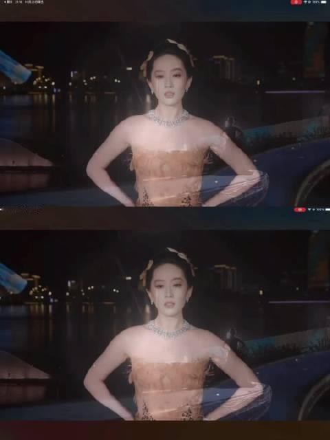 刘亦菲走完红毯后，欧阳娜娜、刘冲和周围工作人员的表情都在演我
