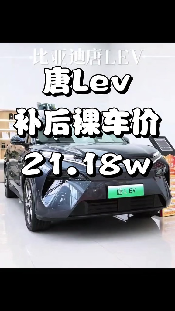比亚迪唐L EV✨大五座纯电SUV