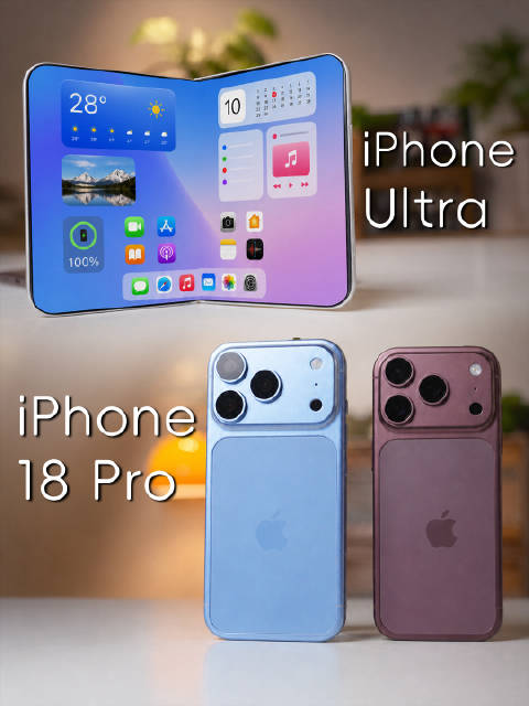 iPhone折叠18“提前上手”！今年长这样？#iPhone 18##iPhone Ultra# ​