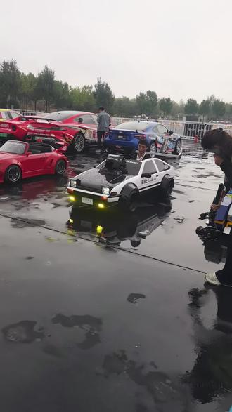 太劲爆 AE86爆改机关炮 超乎你想象