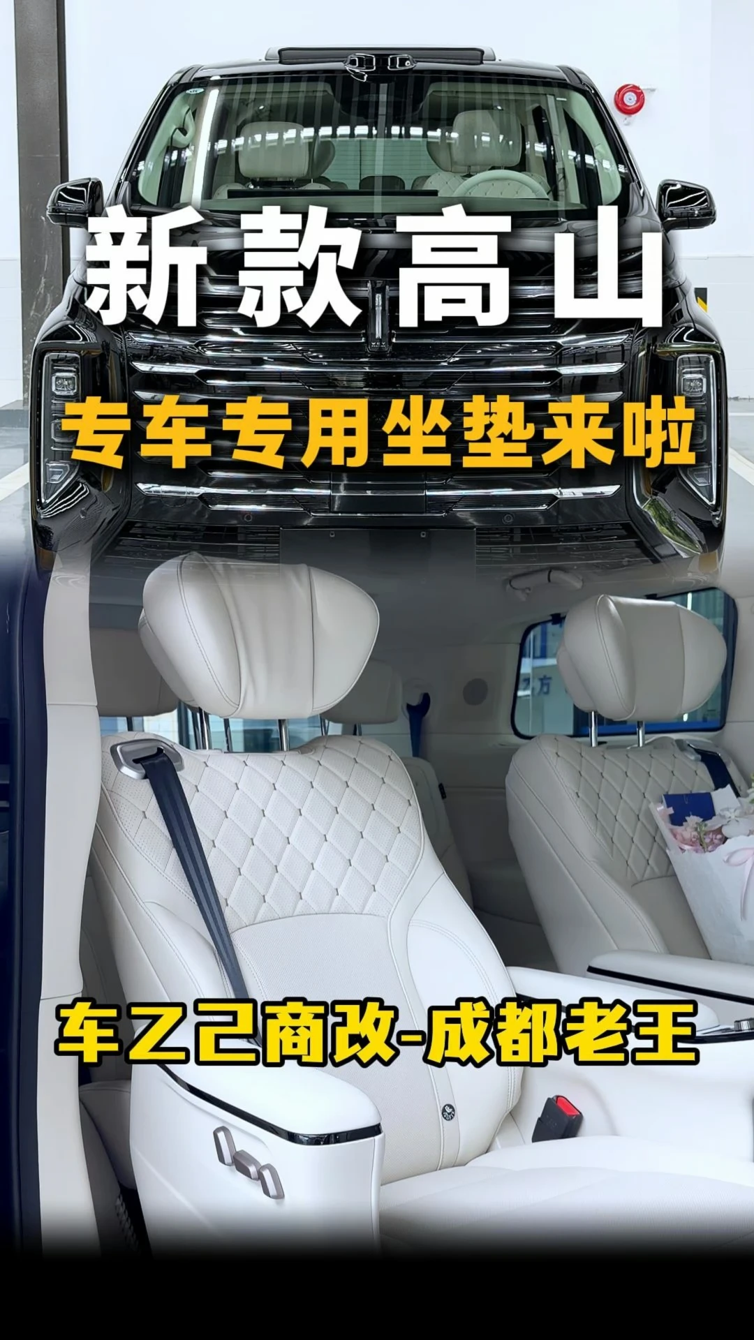 新款魏牌高山8智慧版专车专用坐垫来啦！