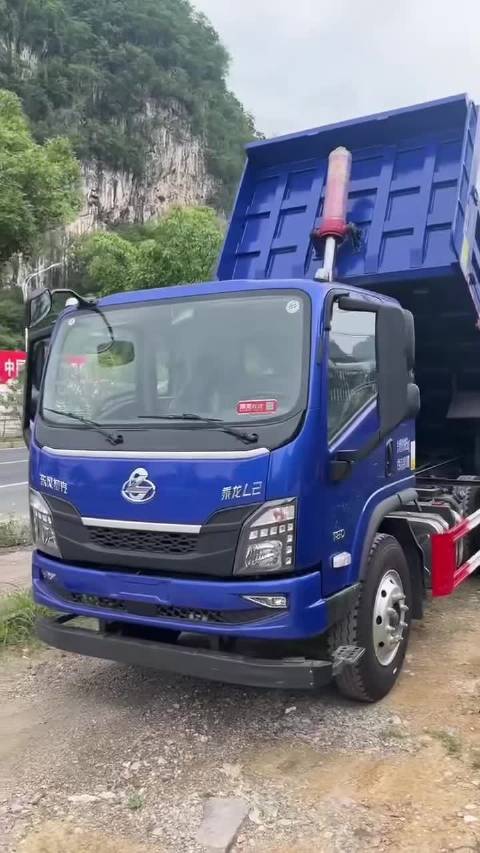 #乘龙卡车 同样的工作，为什么开 #乘龙L2 4×2自卸车能乐享其“程”？