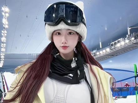滑雪甜妹穿搭