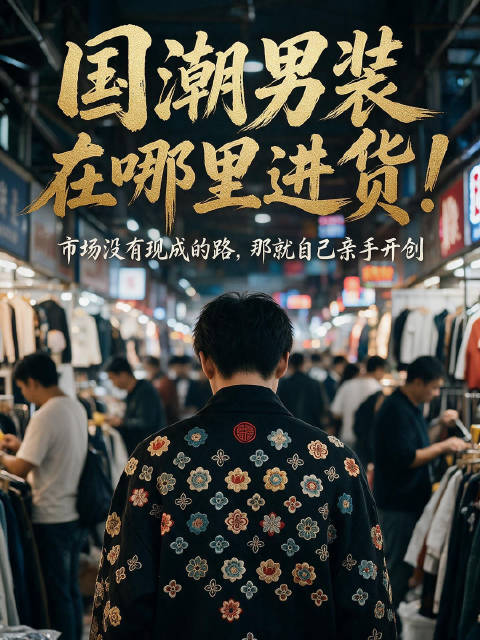 中国国潮国风男装在哪里批发！#古阿新##贵州村t# ​