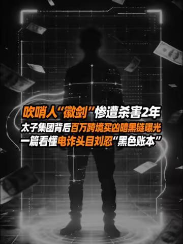 吹哨人“徽剑”遇害，电诈头目百万跨境买凶暗黑链曝光？