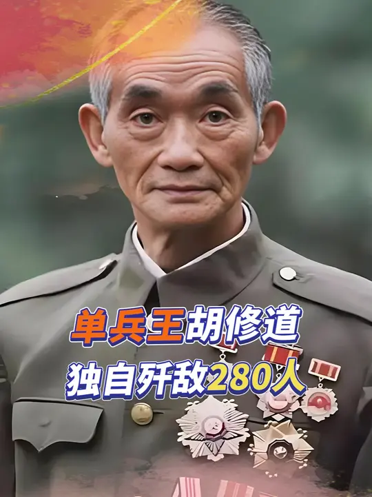21岁胡修道坚守两阵地，打退41次进攻歼敌280，创战争奇迹