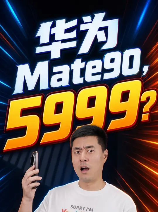 5999起售，华为Mate90又要卖爆了？