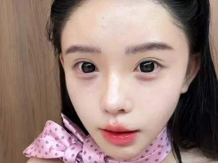 视觉上像14.8的眼珠珠！再也不用担心买到戴着不大的了