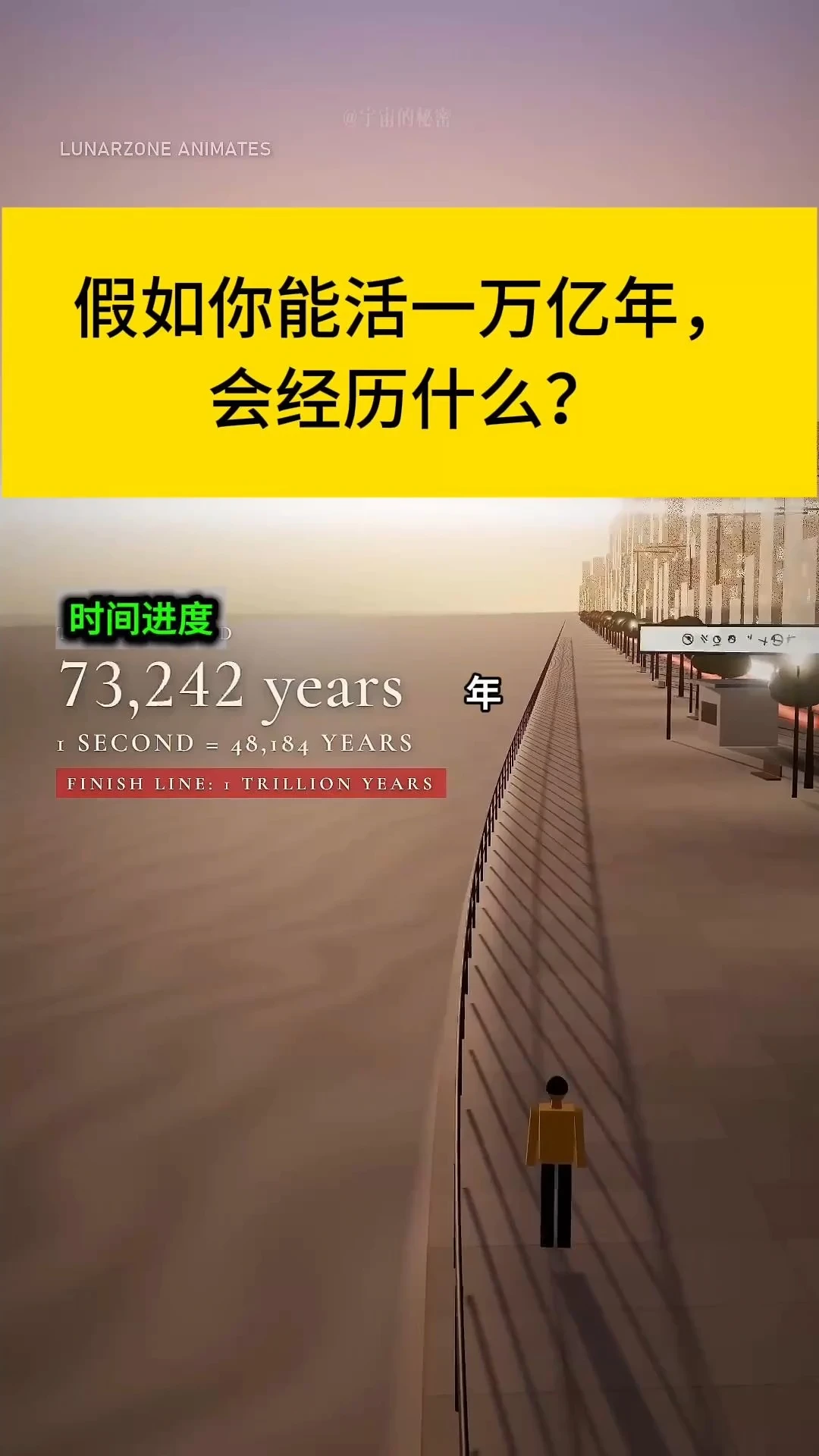 假如你能活1万亿年，会经历什么？