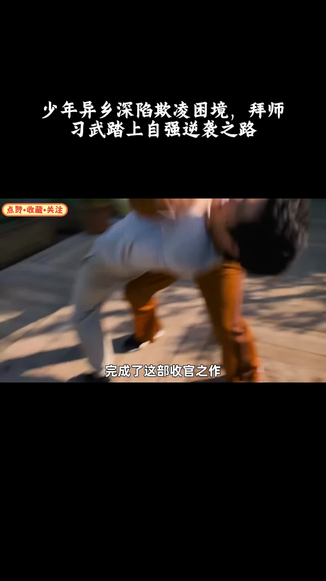 功夫梦：融合之道：少年异乡深陷欺凌困境，拜师习武踏上自强逆袭之路