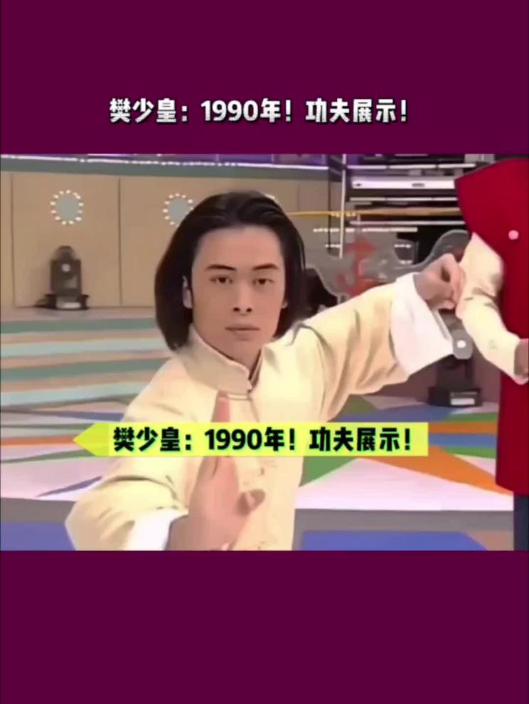 樊少皇：1990年！功夫展示！不愧是武术世家！
