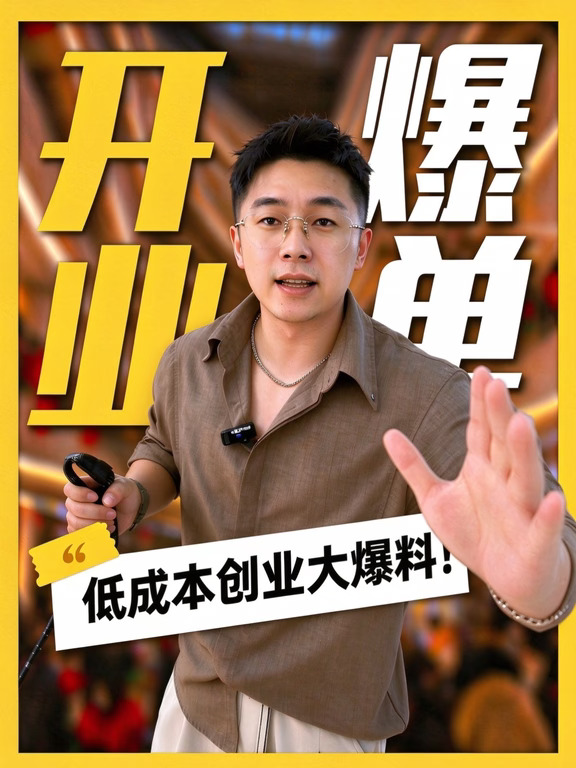 机器人低成本创业大爆料❗
