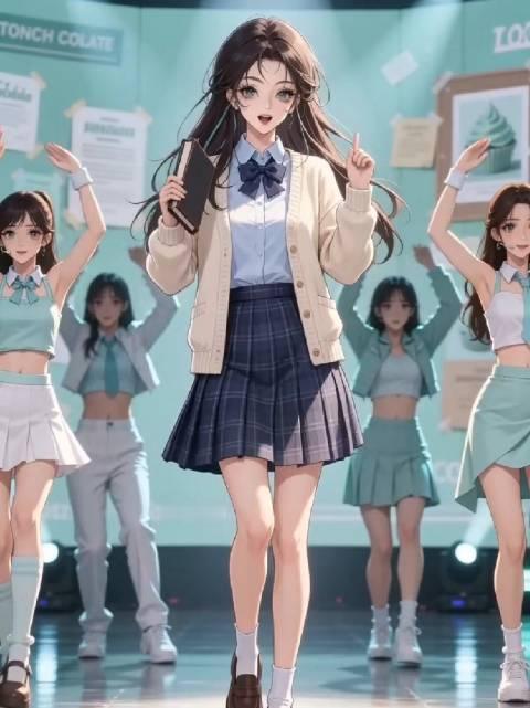 #王者英雄开学变装##王者高校迎新季##我在学校很想农#小妲己穿上校园jk制服给人感觉就像邻家小妹妹