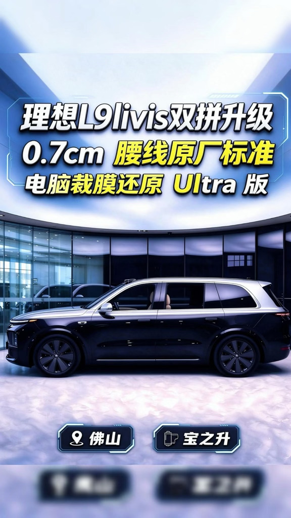 什么叫专业做理想L9livis的双拼腰线
