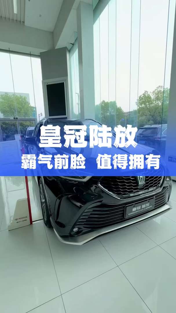 皇冠陆放 霸气前脸值得拥有