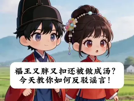 明朝历史上的福王到底有没有像现在流传的一样离谱