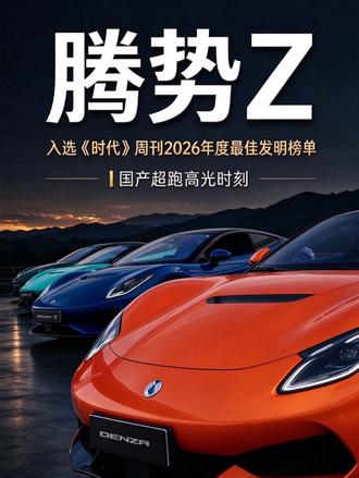 好技术总会发光，腾势Z又拿重磅大奖