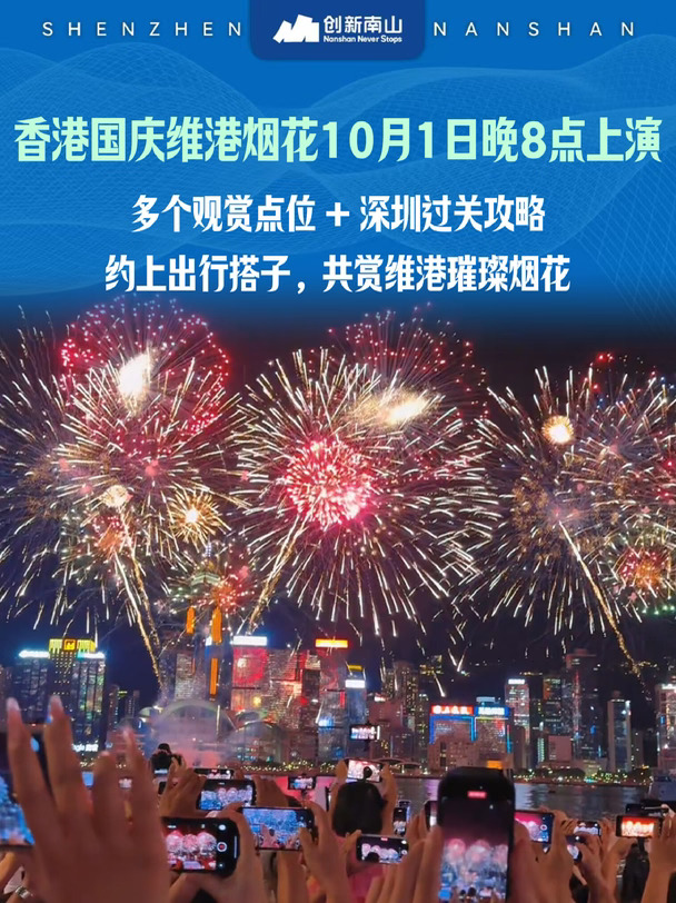 维港烟花🎆31888枚绽放