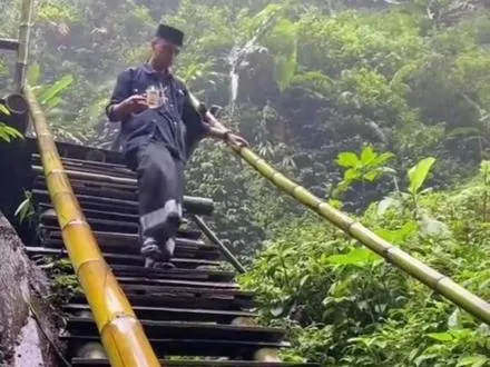 这种楼梯危险吗！