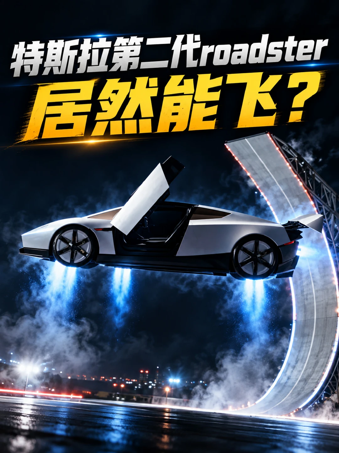 特斯拉第二代Roadster居然能飞？