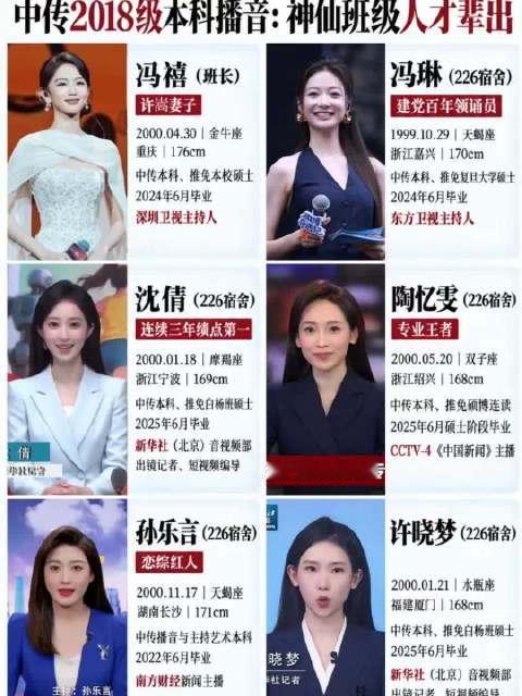 许嵩妻子冯禧竟然和孙乐言是同班同学