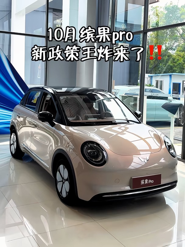 10月🚗缤果pro新政策王炸来了