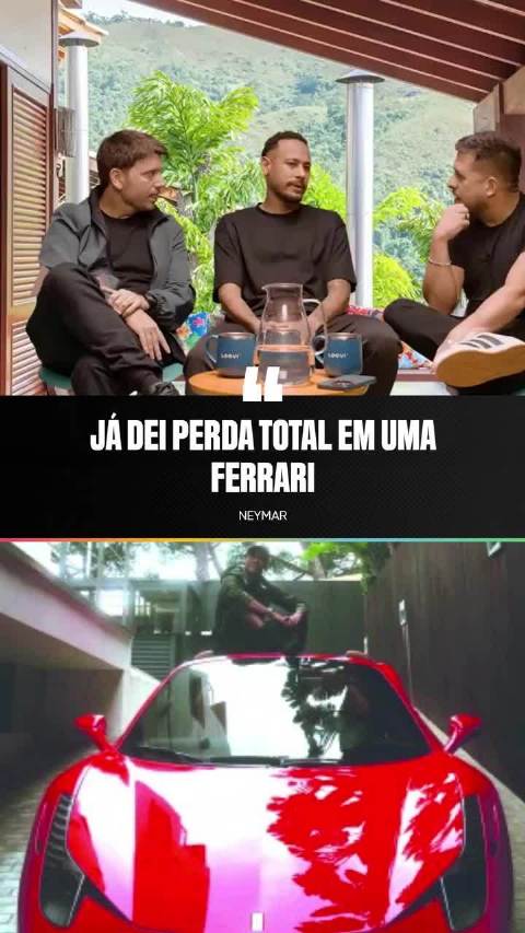 #neymar[超话]# 内马尔简简单单说他有一台法拉利已经直接全损报废了