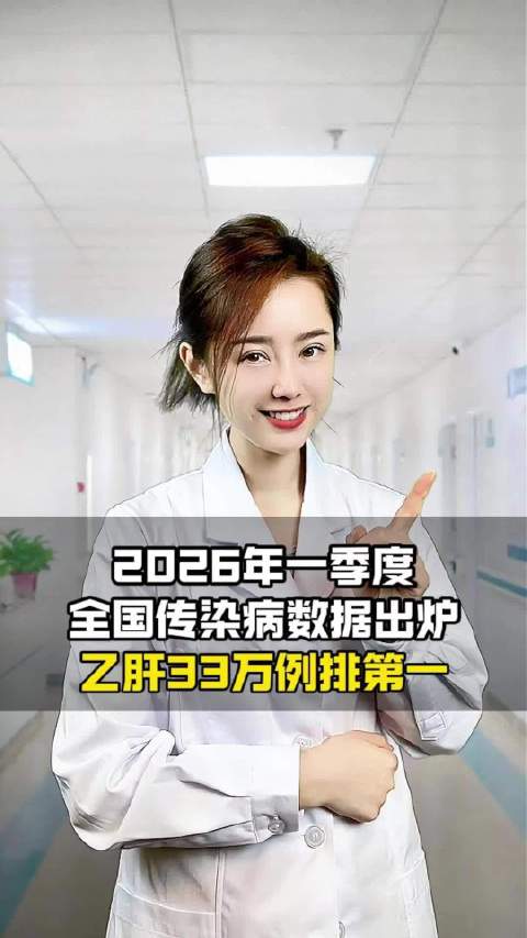 #全球首款乙肝功能性治愈药物#在206年第一季度全国传染病数据出炉乙肝新增33万例排名第一中国是乙肝