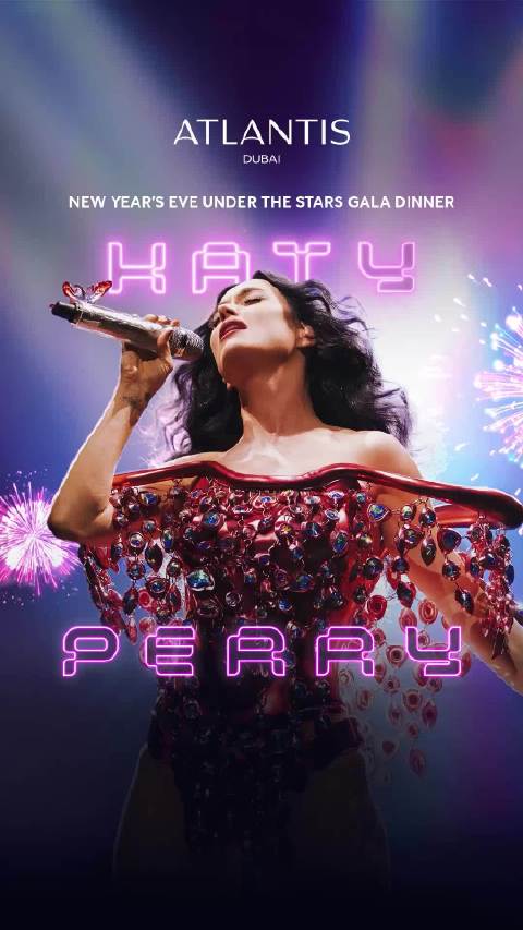 No Tears For New Years 2027 🙂‍↕️  Katy Perry 宣布将在阿