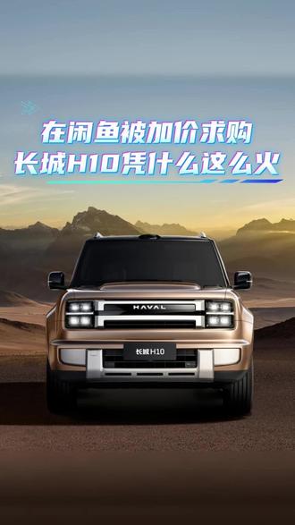 在闲鱼被加价求购，长城H10凭什么这么火