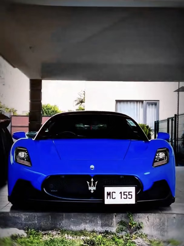 玛莎拉蒂MC20💙海王蓝色真的太帅了！