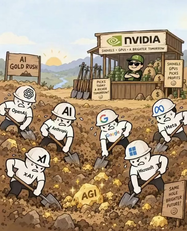 AI 竞赛中的真正老板 💀💰😮‍💨