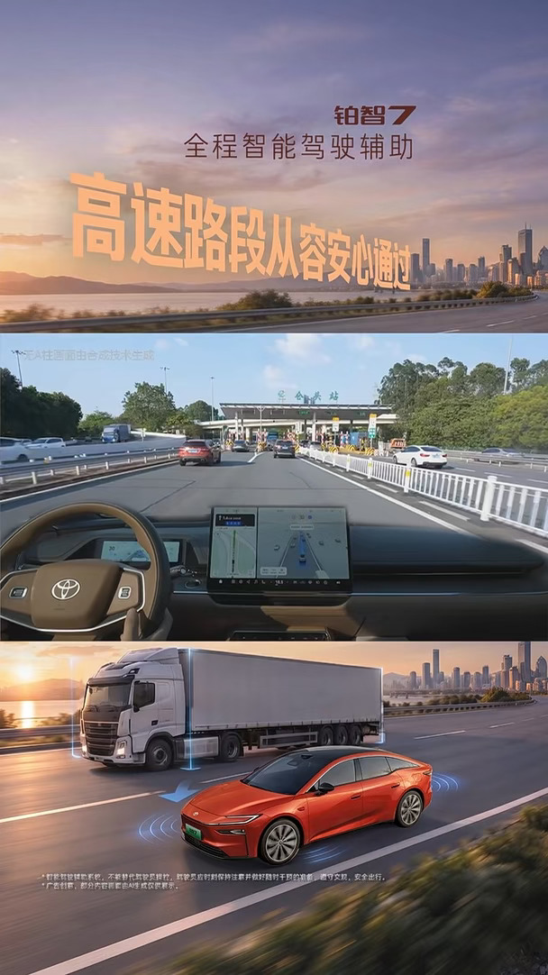 🚗铂智7高速路段从容安全通过，你get了嘛