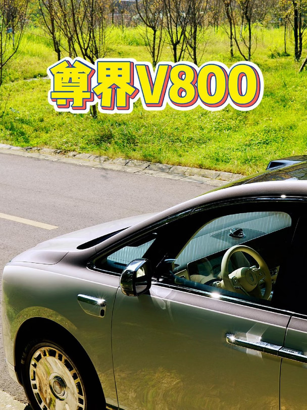 这台尊界V800，老板说先租出去再说