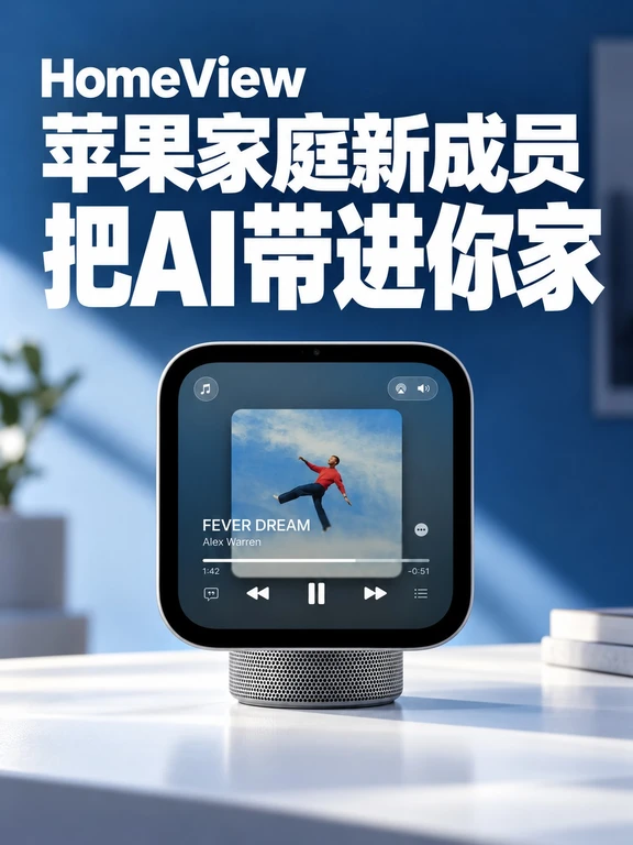 AI走进家庭生活，苹果HomeView设备更懂你！