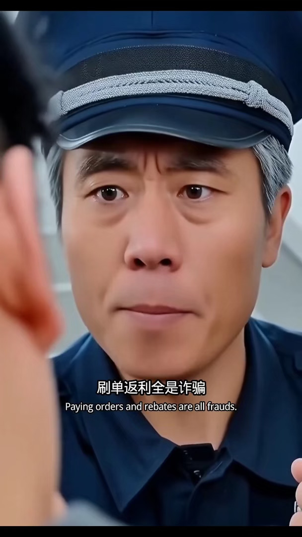 保安大叔怒斥：刷单返利全是诈骗！ #科普 短视频 #视频分享 #刷到就赞好吗宝宝