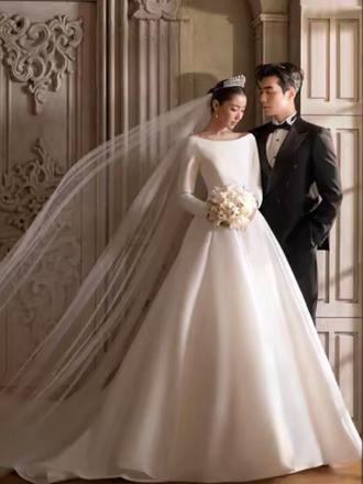 解锁奚梦瑶同款婚纱照💍太有仪式感啦‼️